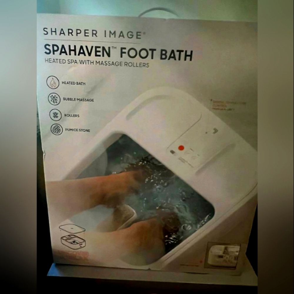 Sharper Image Spahaven Foot Bath